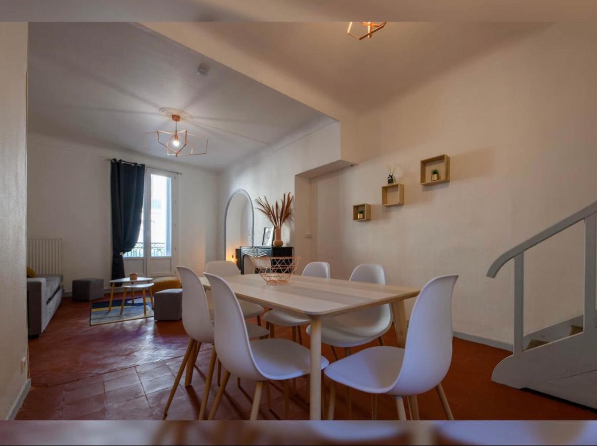 Grand Appartement De 100M2 -Allee Paul Riquet Beziers - 4Chambres - Wifi- Tv Connectee Esterno foto