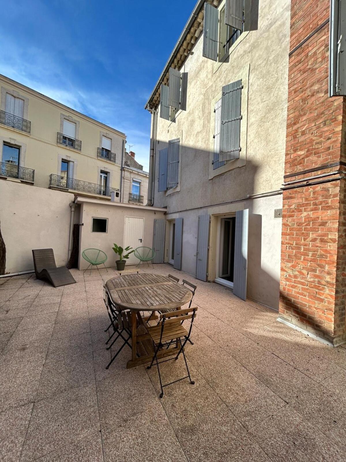 Grand Appartement De 100M2 -Allee Paul Riquet Beziers - 4Chambres - Wifi- Tv Connectee Esterno foto